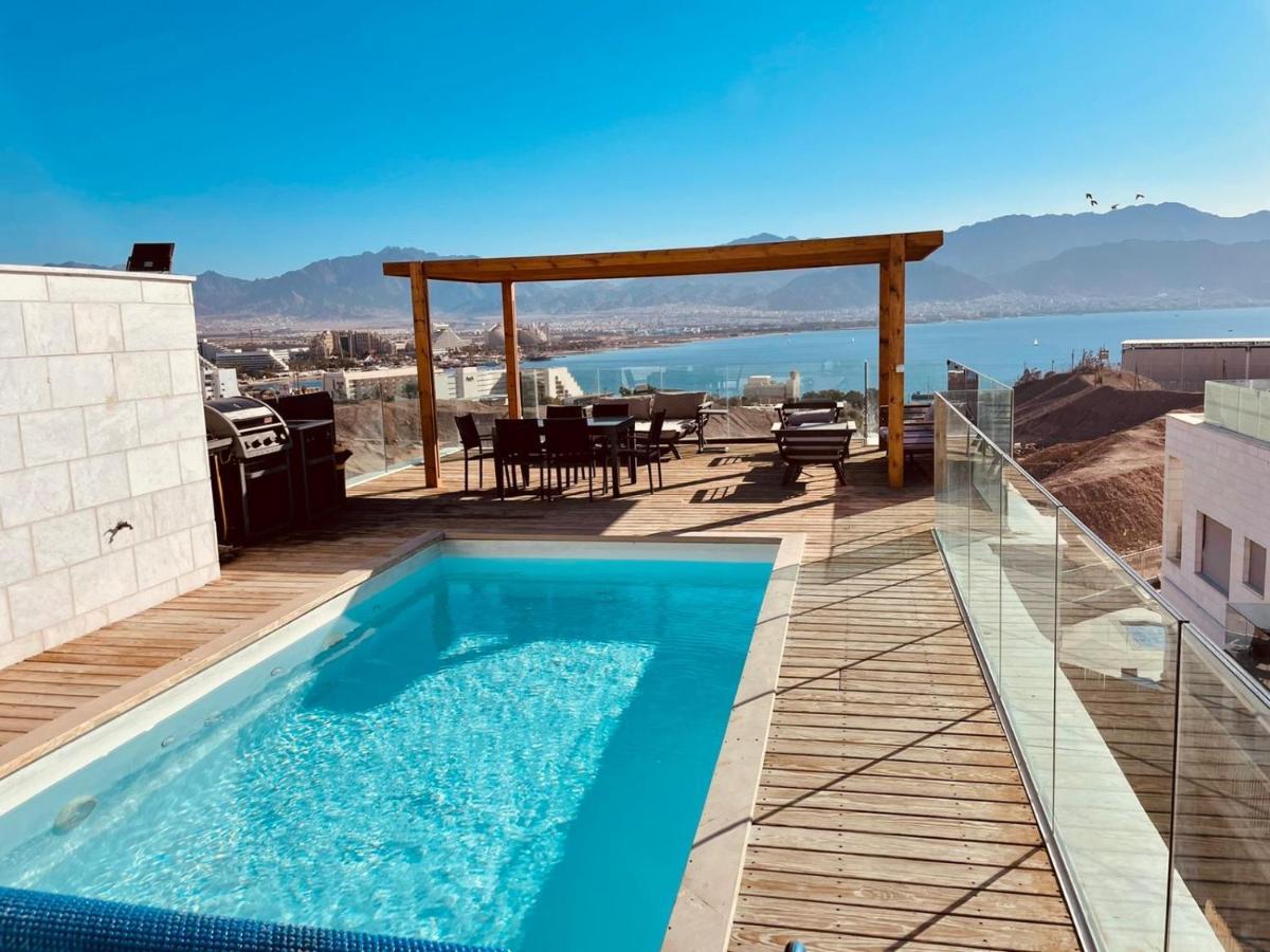 Villa Sea View 100 M From The Beach Eilat Exterior photo